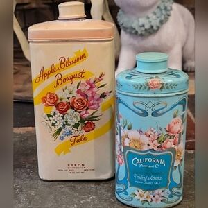 LOVELY for Display. Avon California 1977 Anniversary Trailing Arbitus Talc**
